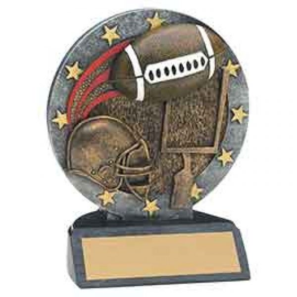 Football All Star Resin Trophy