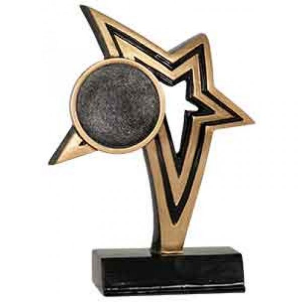 Insert Holder Infinity Star Resin Trophy